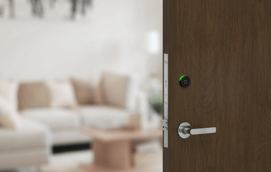 Electronic guest room lock